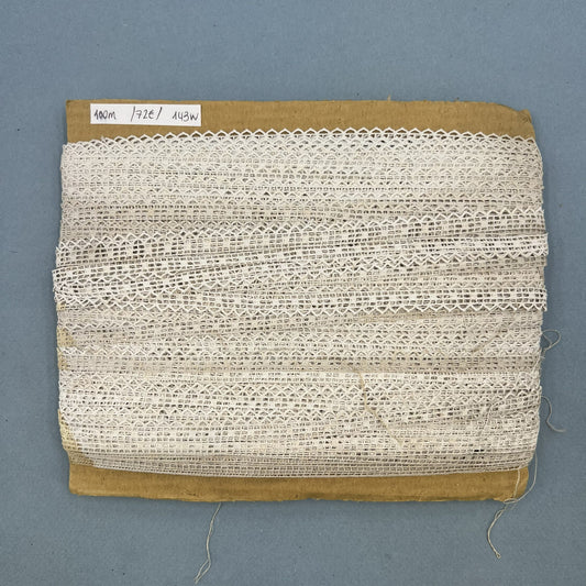 Wholesale Vintage French Lace Trim – 100m – Le Puy-en-Velay Cotton Lace - Bobbins&Needles