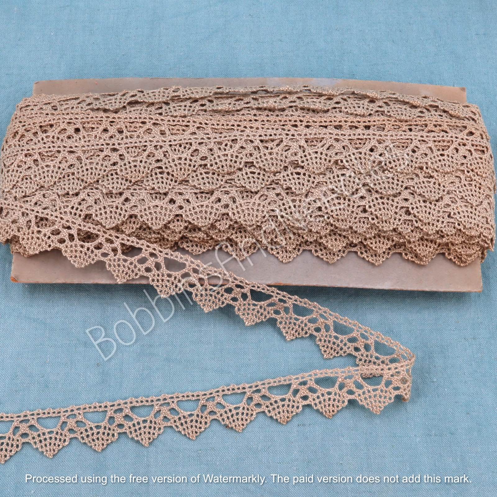 30m Vintage Lace Border in Bulk made in France