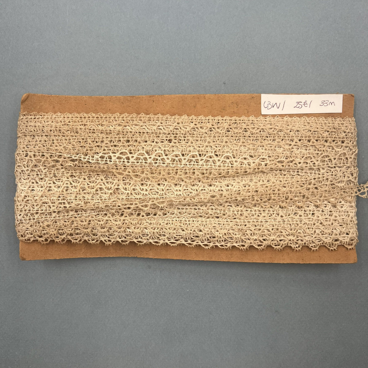 Wholesale Vintage French Lace Trim – 33m – Le Puy-en-Velay Cotton Lace