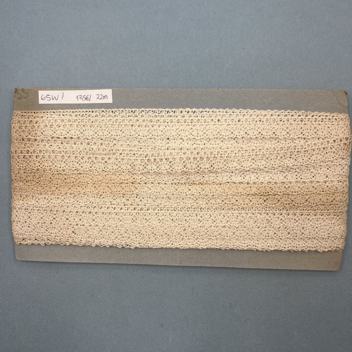 Wholesale Vintage French Lace Trim – 22m – Le Puy-en-Velay Cotton Lace