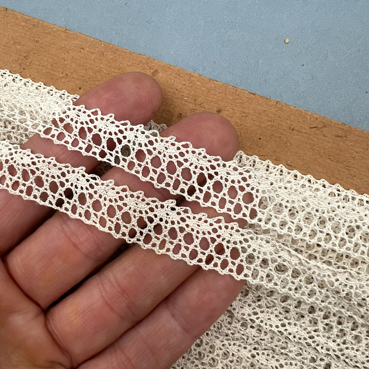 Wholesale Vintage French Lace Trim – 30m – Le Puy-en-Velay Cotton Lace