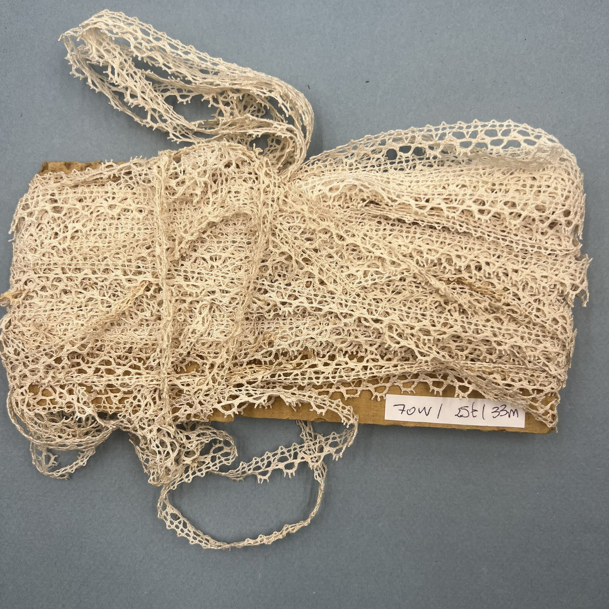Wholesale Vintage French Lace Trim – 33m – Le Puy-en-Velay Cotton Lace