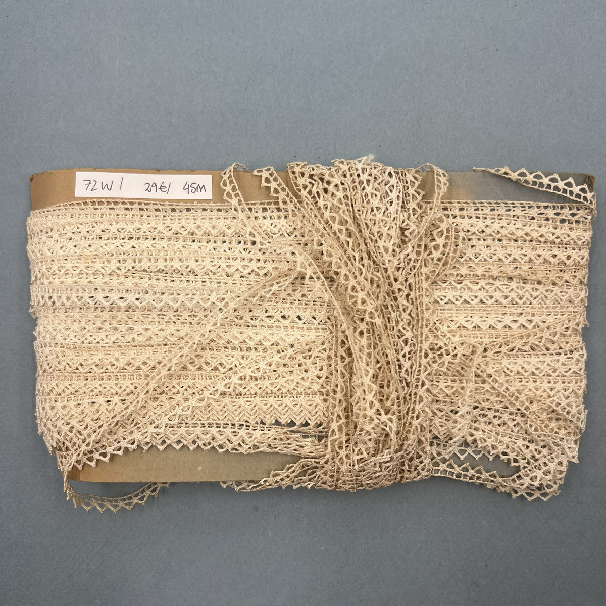 Wholesale Vintage French Lace Trim – 45m – Le Puy-en-Velay Cotton Lace