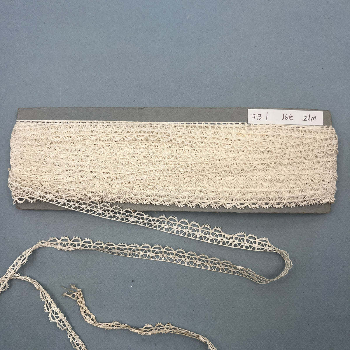 Wholesale Vintage French Lace Trim – 21m – Le Puy-en-Velay Cotton Lace