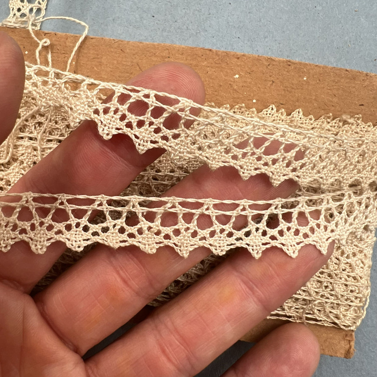Wholesale Vintage French Lace Trim – 20m – Le Puy-en-Velay Cotton Lace