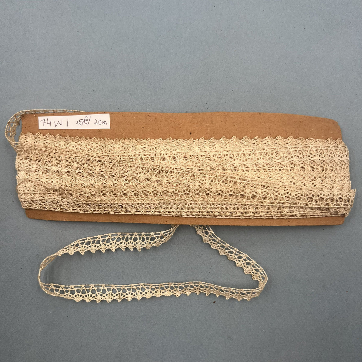 Wholesale Vintage French Lace Trim – 20m – Le Puy-en-Velay Cotton Lace