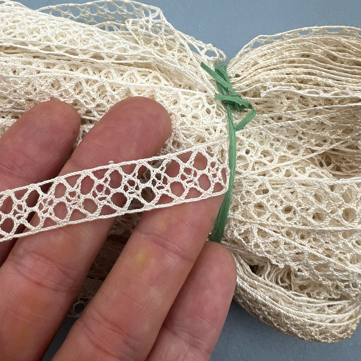 Wholesale Vintage French Lace Trim – 30m – Le Puy-en-Velay Cotton Lace