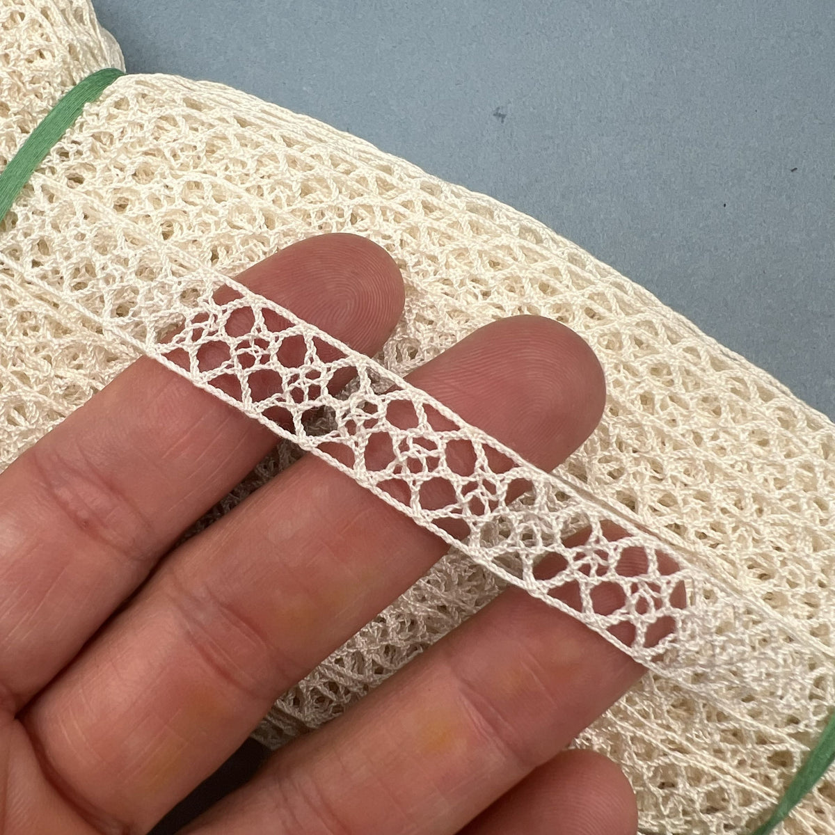 Wholesale Vintage French Lace Trim – 30m – Le Puy-en-Velay Cotton Lace
