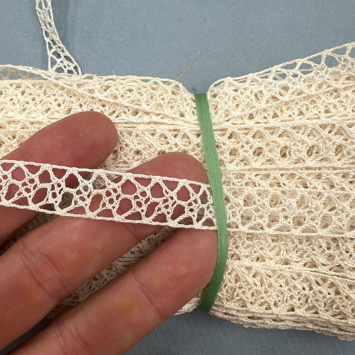Wholesale Vintage French Lace Trim – 30m – Le Puy-en-Velay Cotton Lace