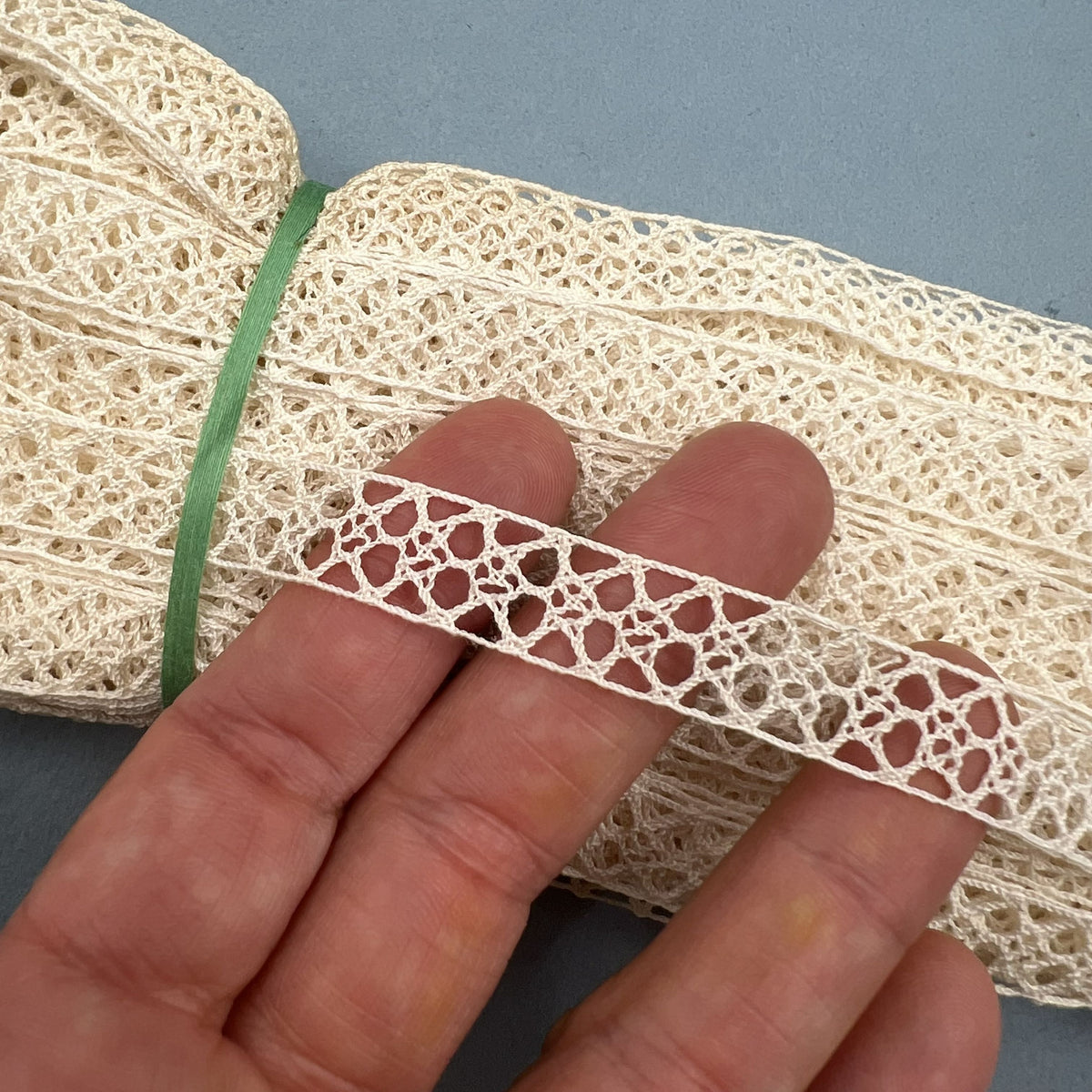 Wholesale Vintage French Lace Trim – 30m – Le Puy-en-Velay Cotton Lace