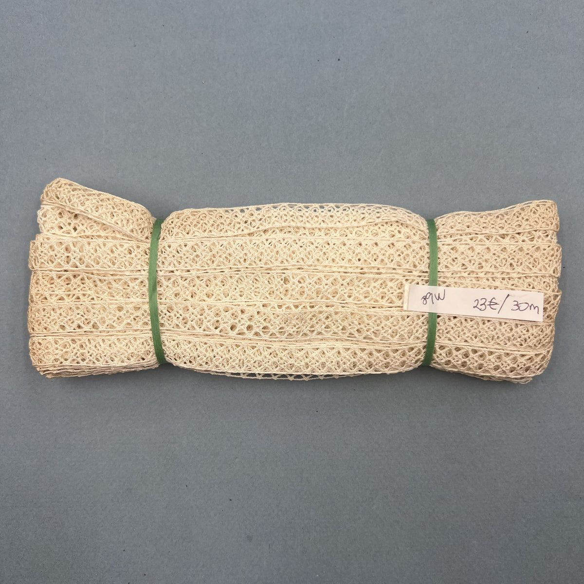 Wholesale Vintage French Lace Trim – 30m – Le Puy-en-Velay Cotton Lace