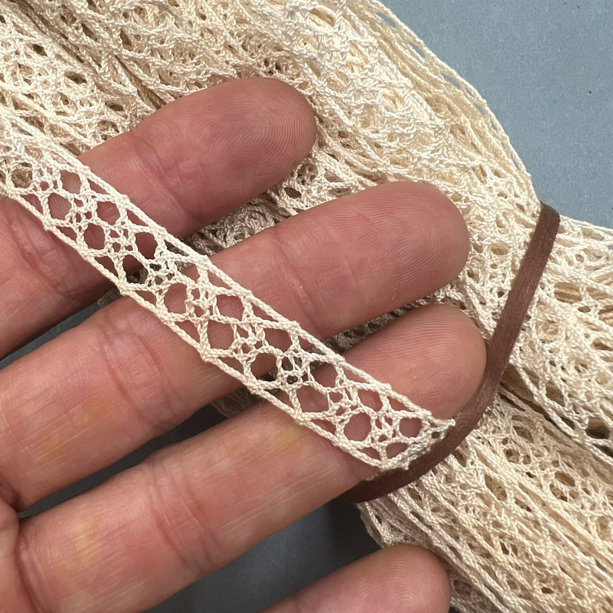 Wholesale Vintage French Lace Trim – 30m – Le Puy-en-Velay Cotton Lace