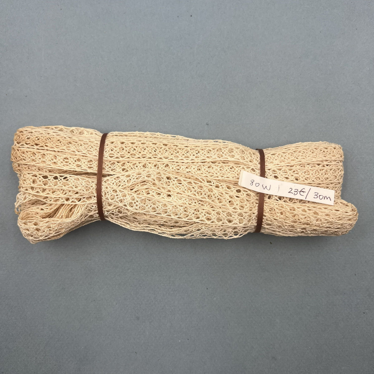Wholesale Vintage French Lace Trim – 30m – Le Puy-en-Velay Cotton Lace