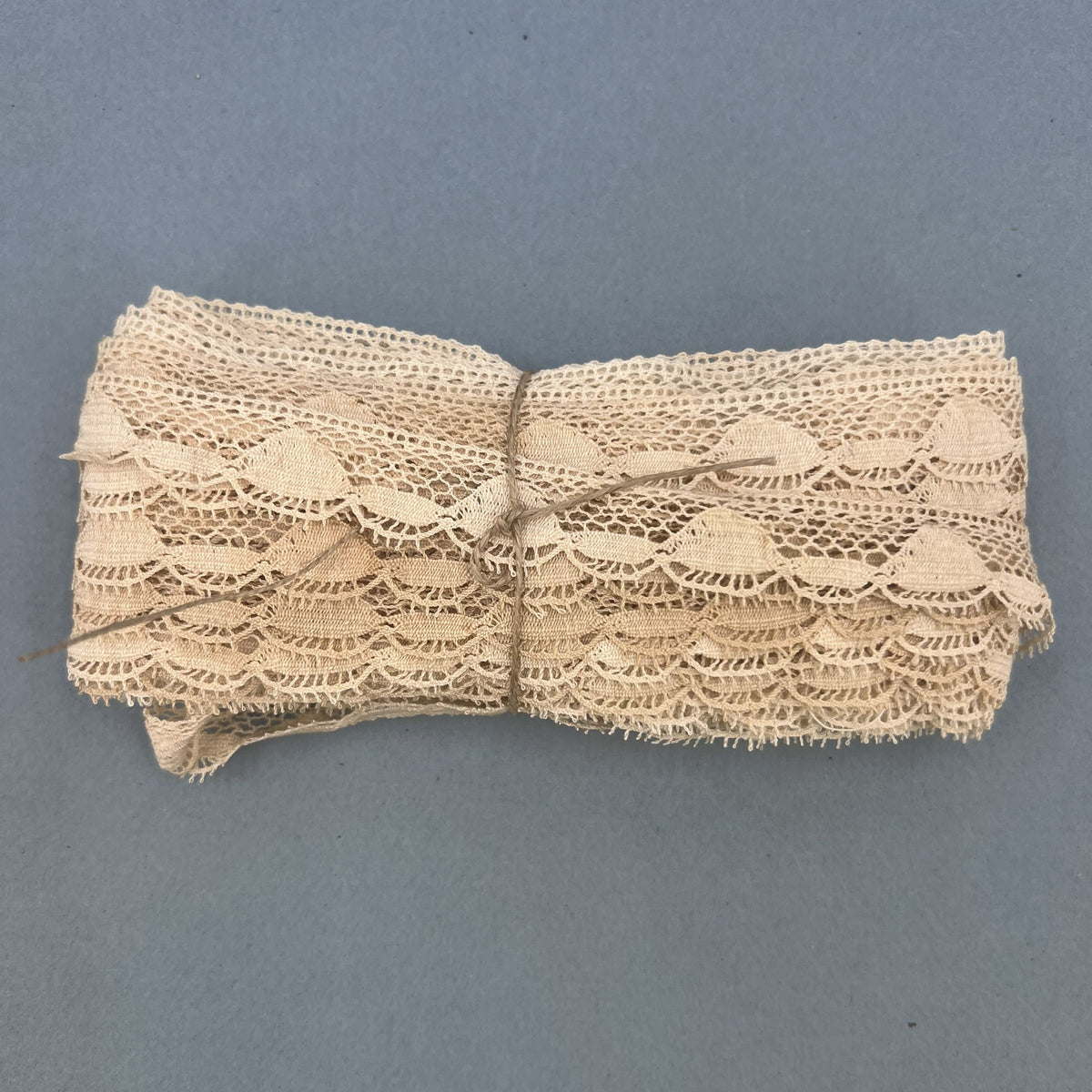 Wholesale Vintage French Lace Trim – 13m – Le Puy-en-Velay Cotton Lace