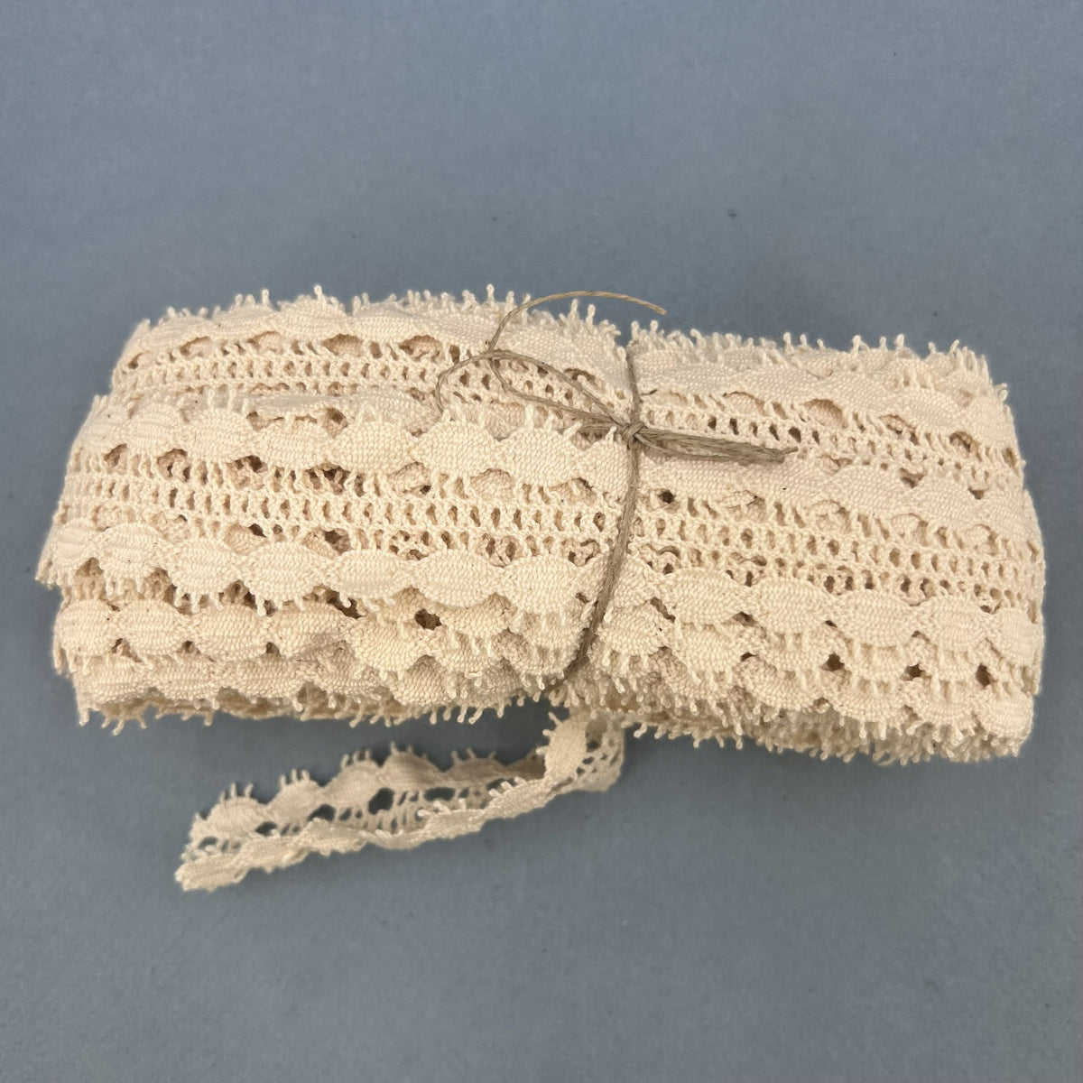 Wholesale Vintage French Lace Trim – 10m – Le Puy-en-Velay Cotton Lace