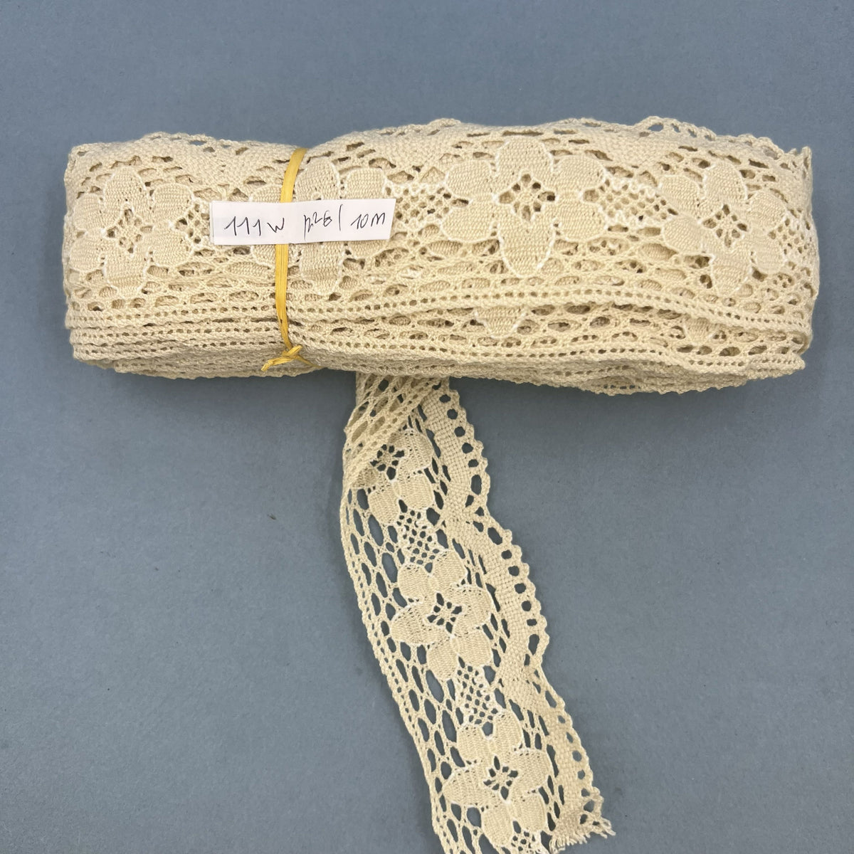 Wholesale Vintage French Lace Trim – 10m – Le Puy-en-Velay Cotton Lace