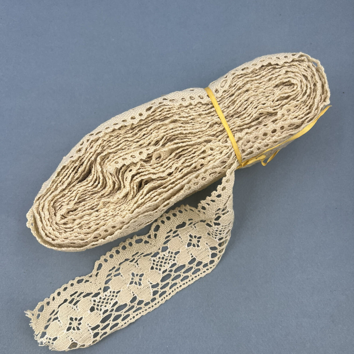 Wholesale Vintage French Lace Trim – 10m – Le Puy-en-Velay Cotton Lace