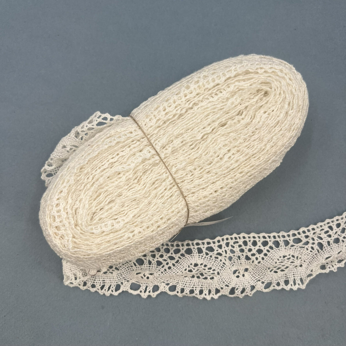 Wholesale Vintage French Lace Trim – 15m – Le Puy-en-Velay Cotton Lace