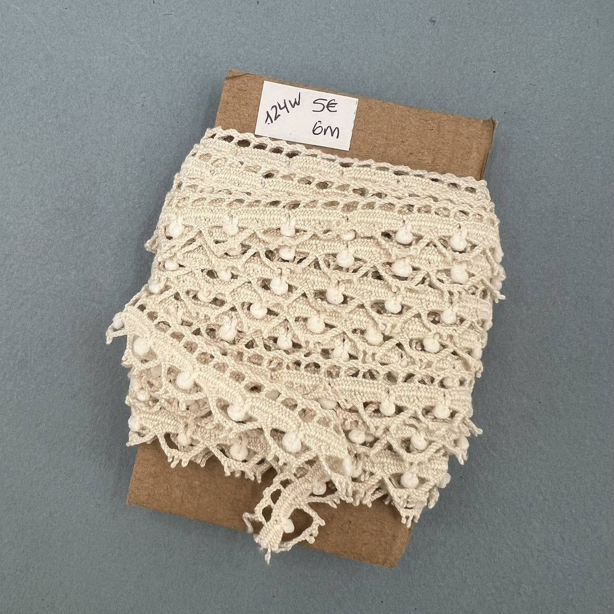 Wholesale Vintage French Lace Trim – 6m – Le Puy-en-Velay Cotton Lace