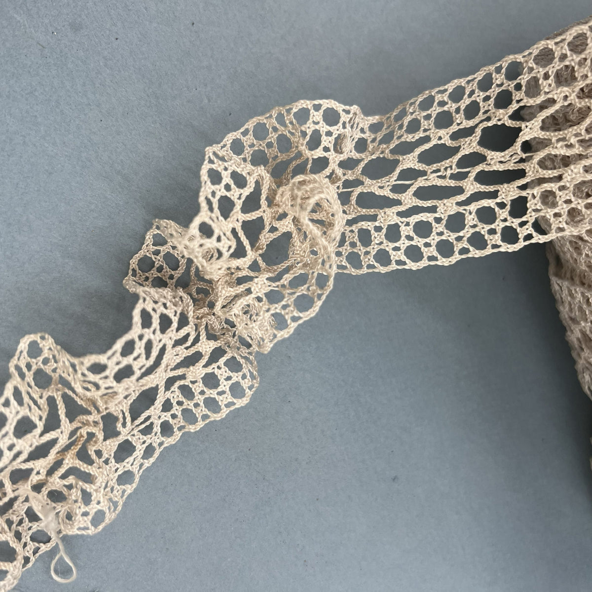 Wholesale Vintage French Lace Trim – 32m – Le Puy-en-Velay Cotton Lace