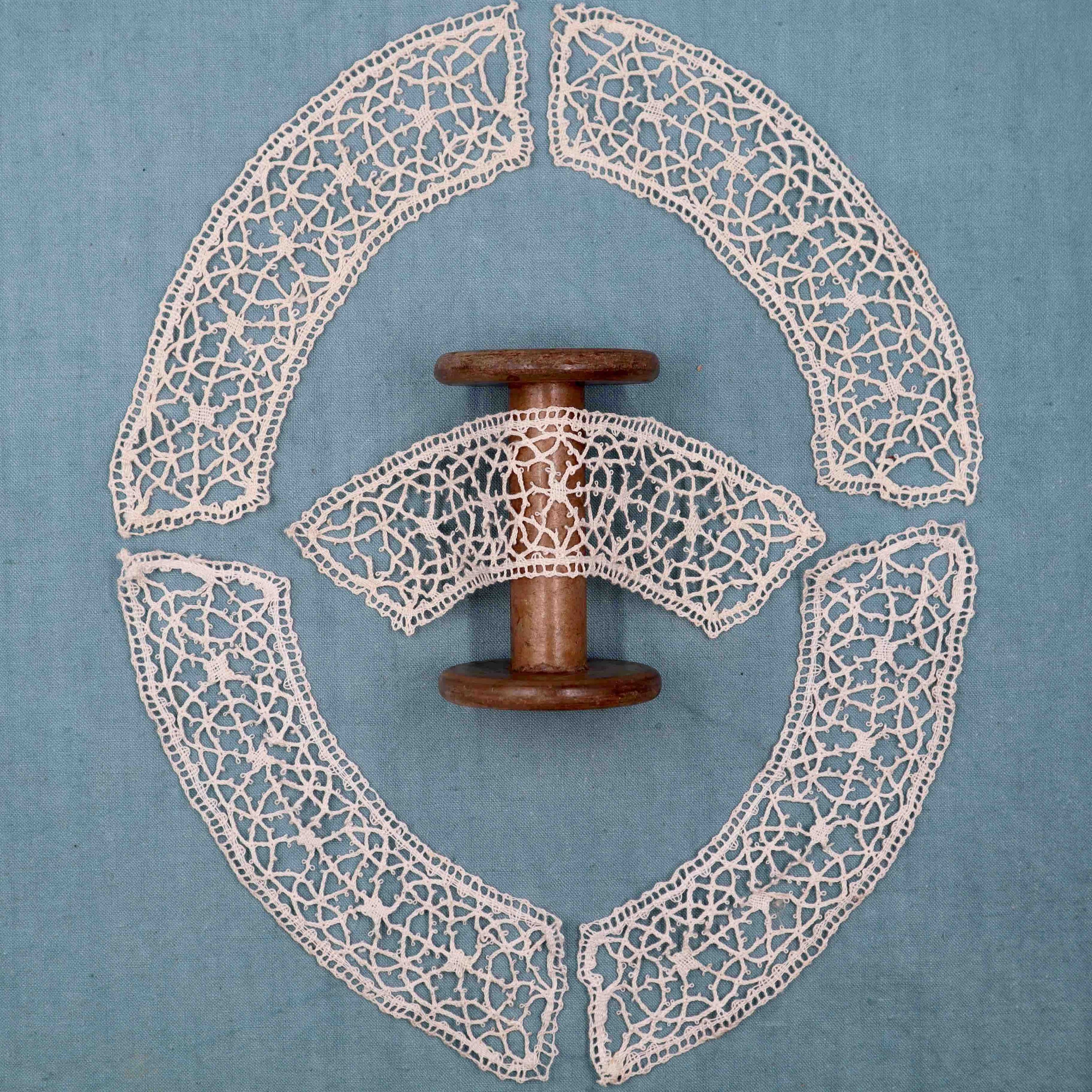 Lace Insert Handmade in Linen