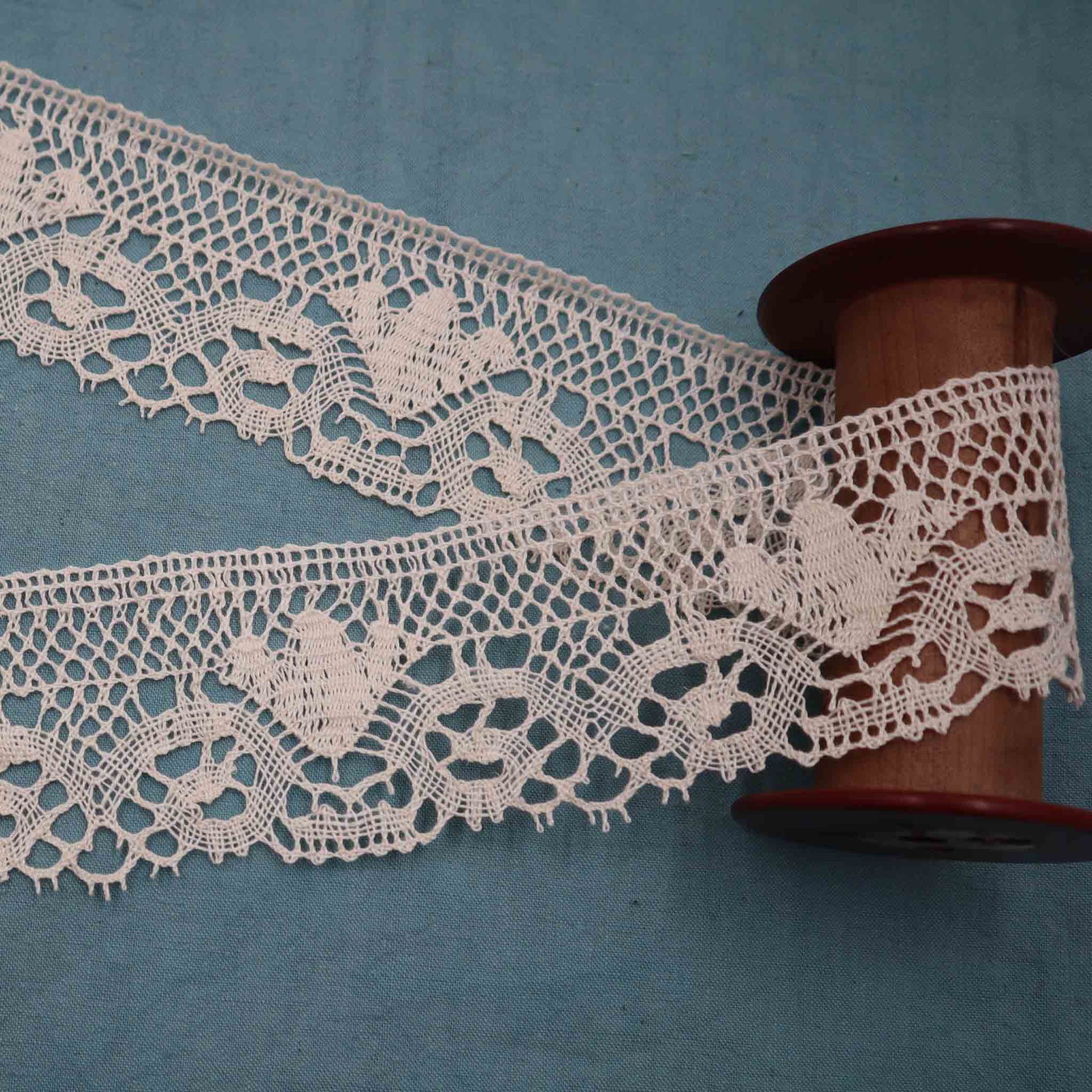 Linen Bobbin Lace Trim - Bobbins&Needles