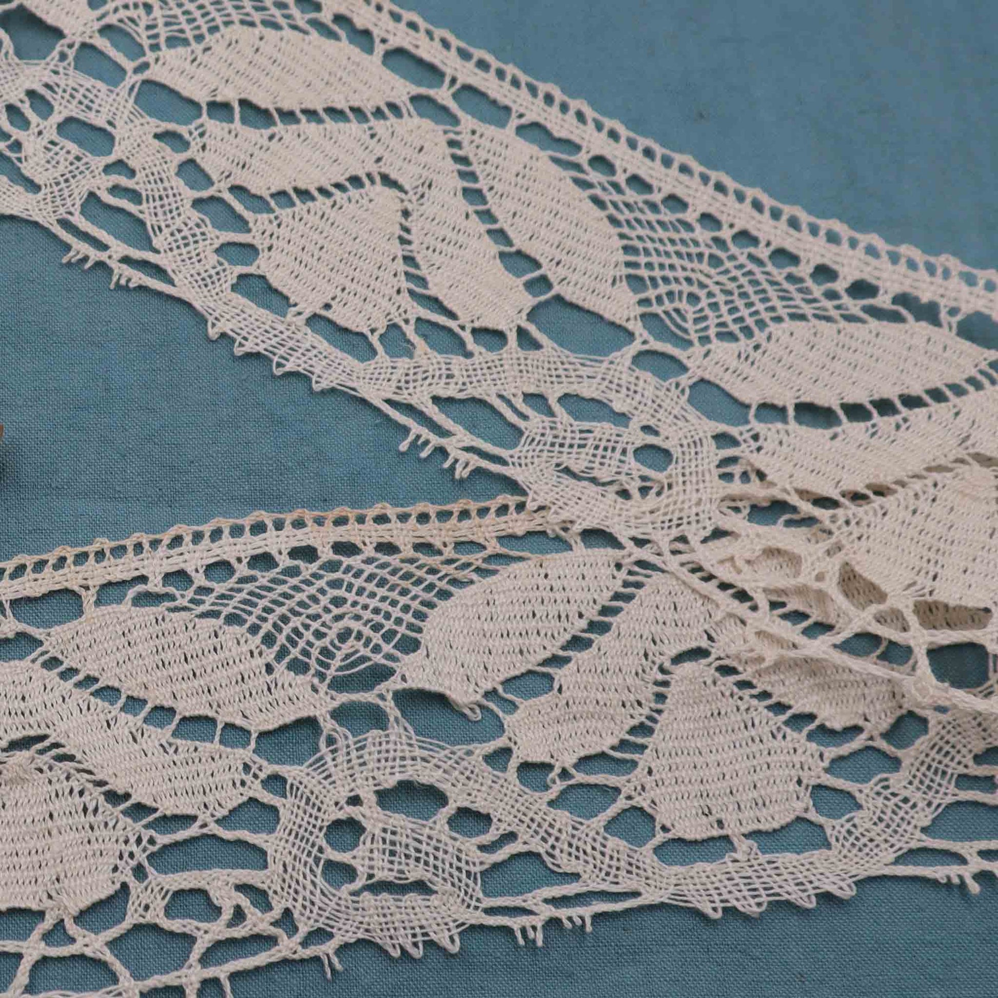 Linen Bobbin Lace Trim - Bobbins&Needles