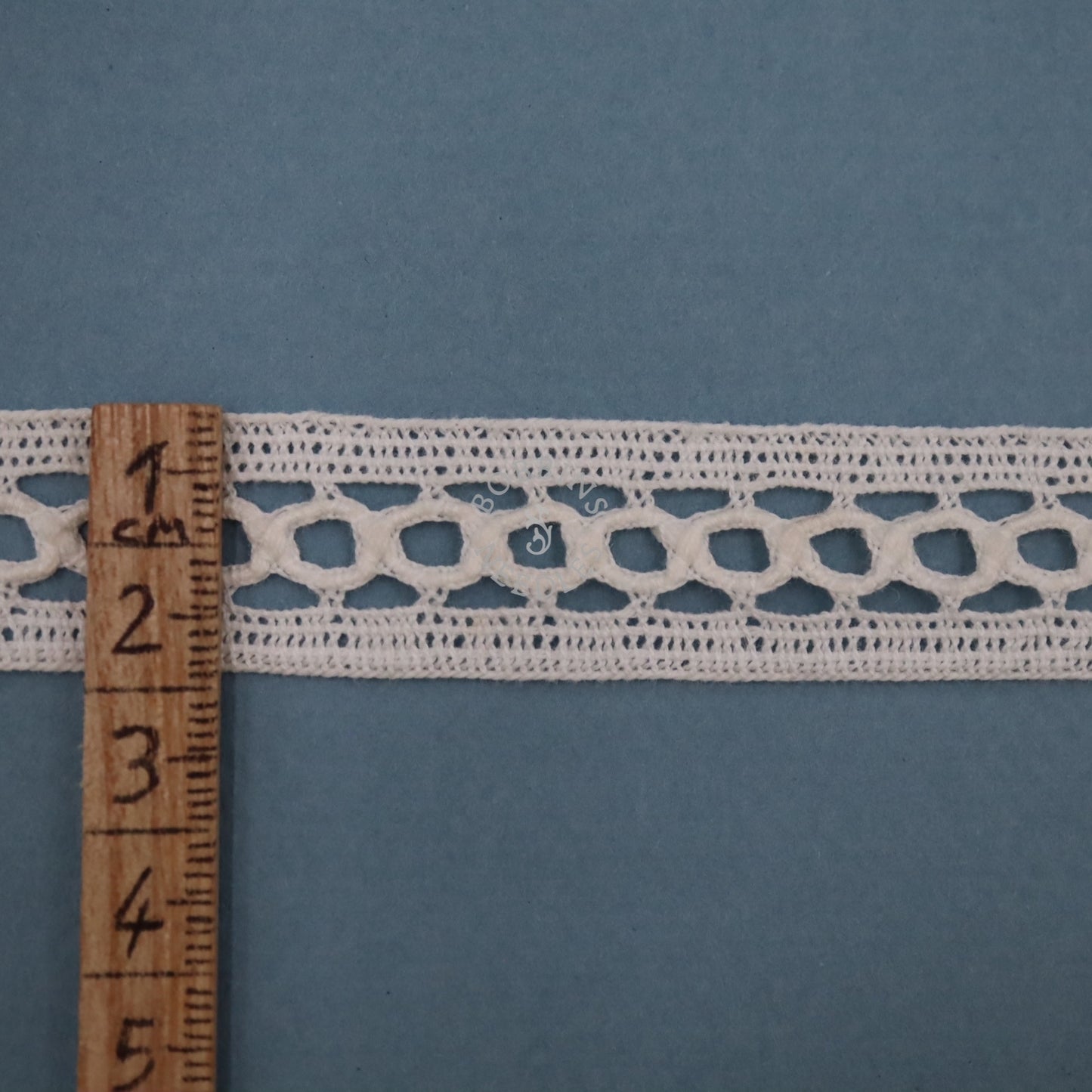 Vintage French Cotton Insertion Lace Trim
