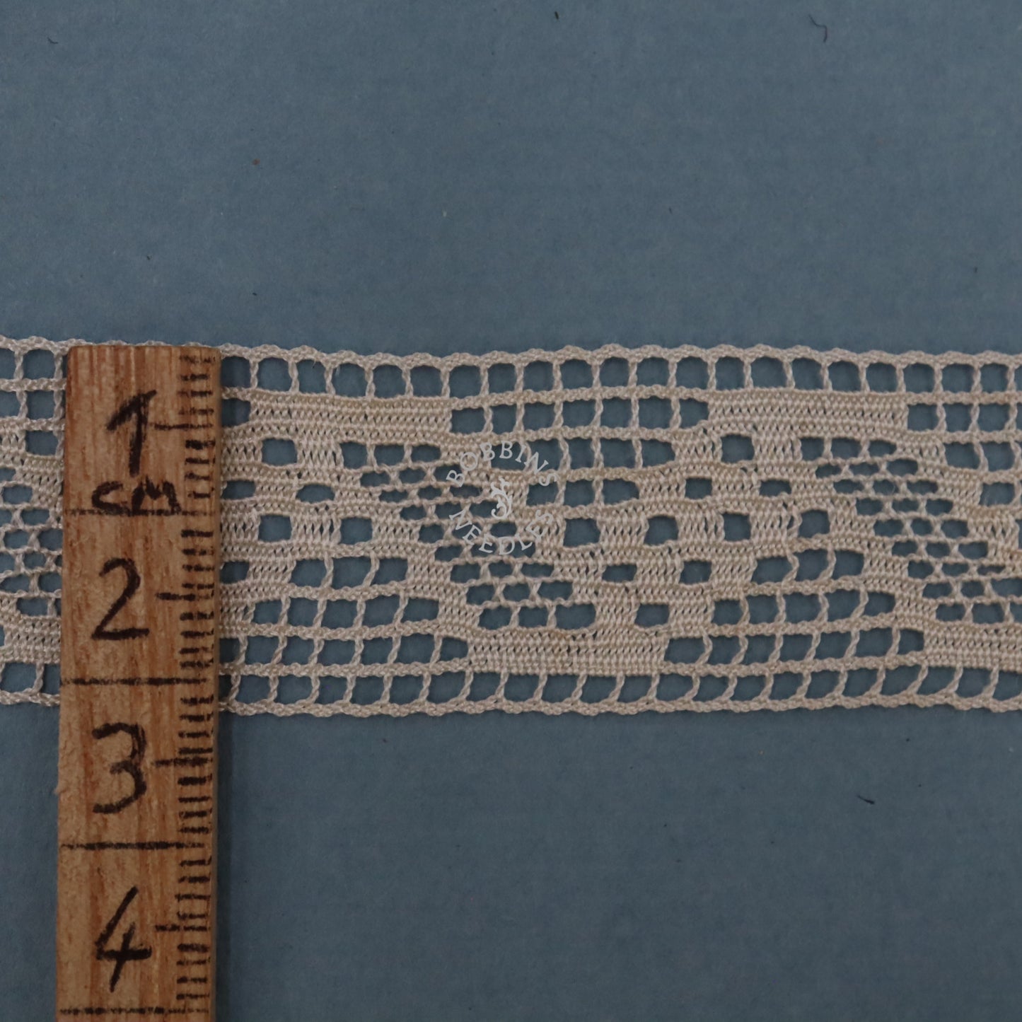 French Lace Insertion Trim – Antique Bobbin Lace – Le Puy Style - Bobbins&Needles