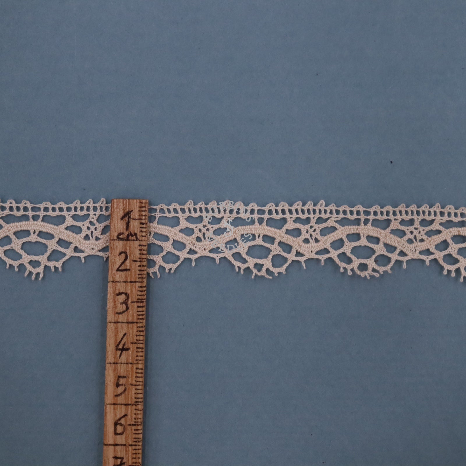 French Lace Border – Vintage Bobbin Lace Trim - Le Puy Style - Bobbins&Needles