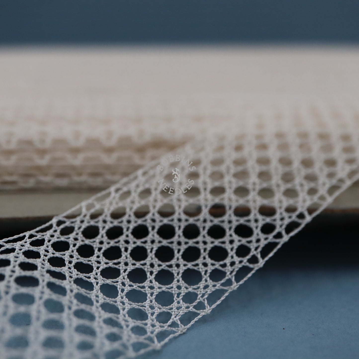 80m Vintage Lace Trim Card – French Cotton Lace – Wholesale Supply - Bobbins&Needles