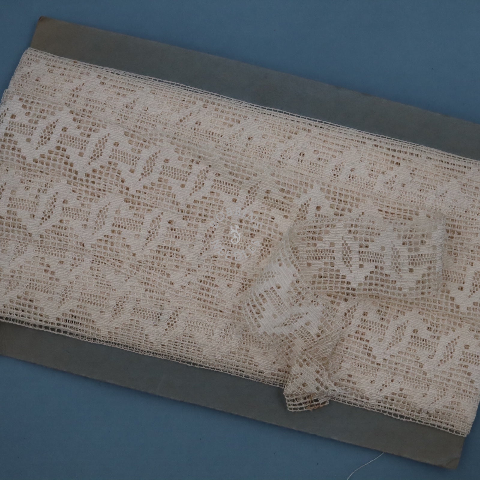 16m Vintage Lace Trim Card – French Cotton Lace – Wholesale Supply - Bobbins&Needles