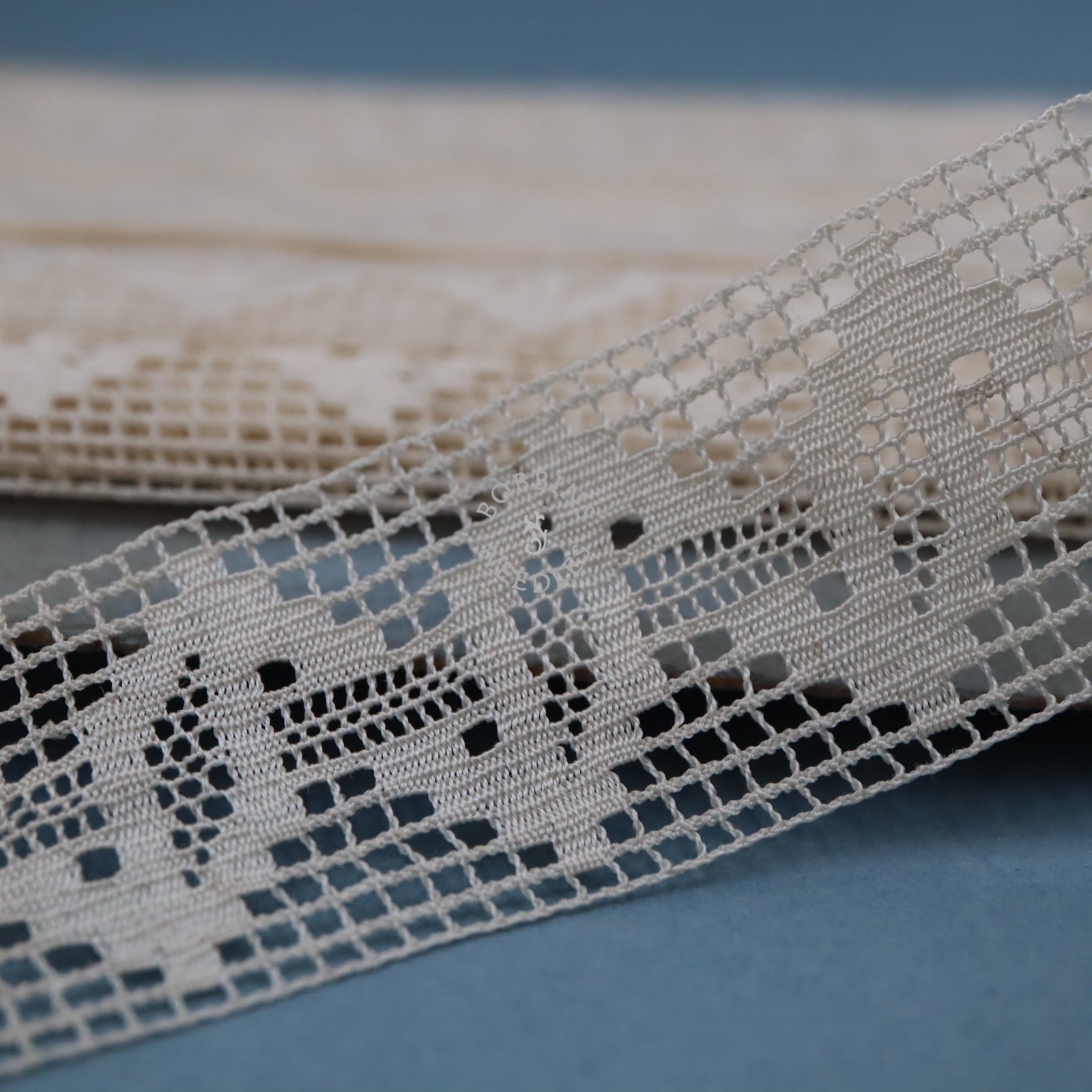 16m Vintage Lace Trim Card – French Cotton Lace – Wholesale Supply - Bobbins&Needles