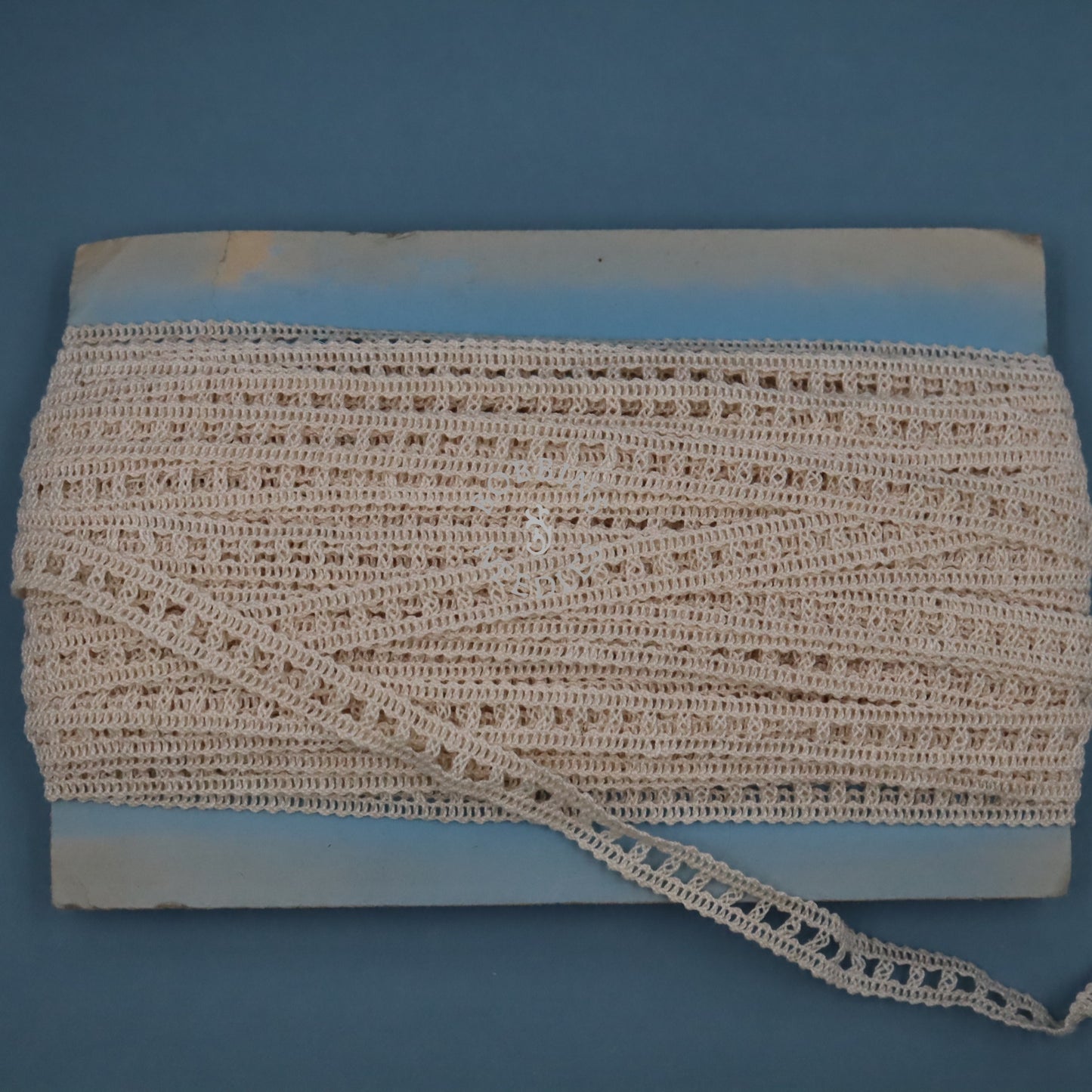 30m Vintage French Cotton Ladder Lace Trim – Bobbin Lace Insertion Border