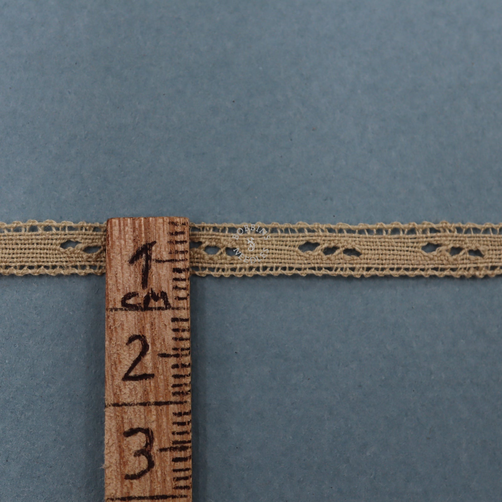 20m Fine Vintage Narrow Insertion Lace Ribbon – Tiny Eyelet Pattern
