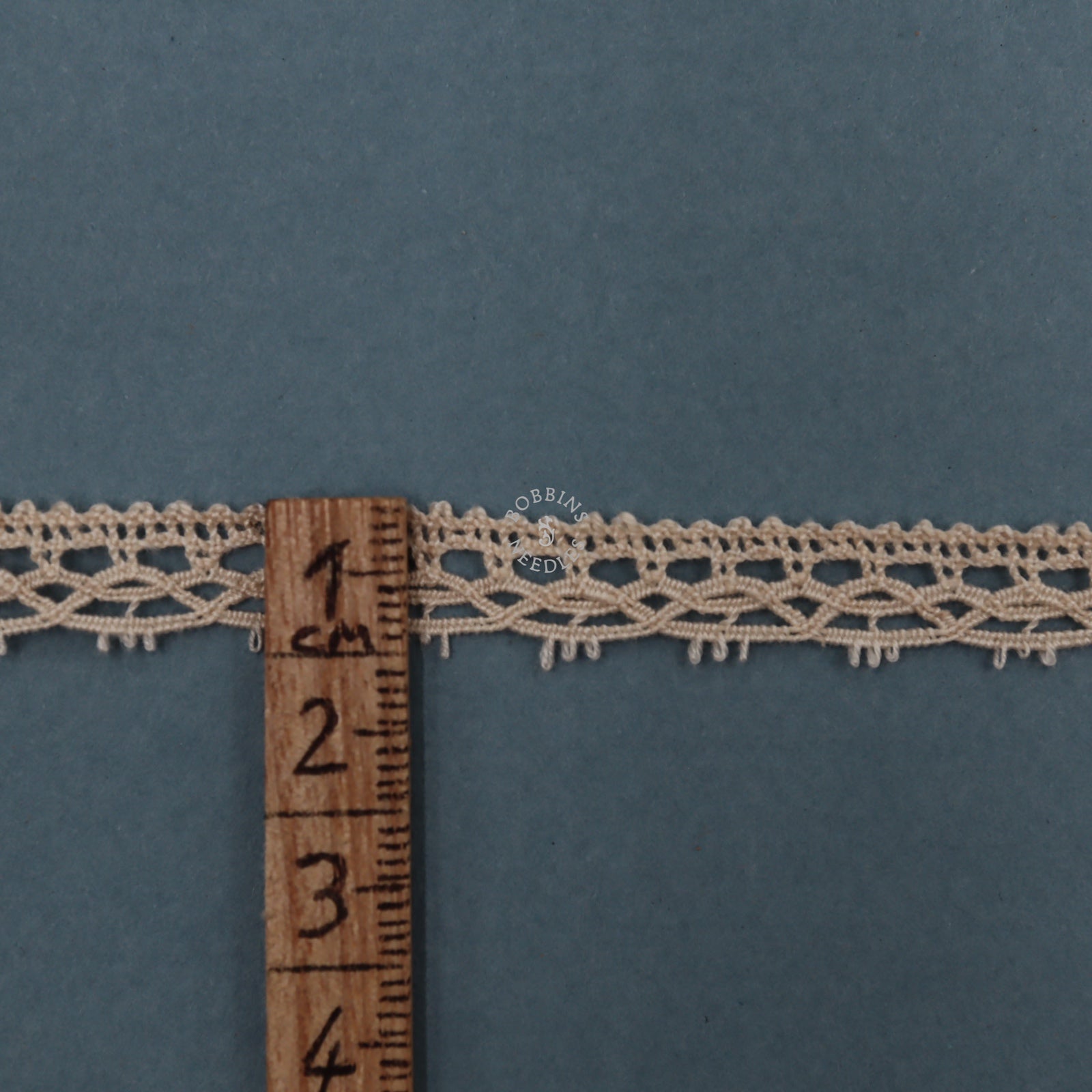 12m Slim Vintage French Lace Border – Cotton Openwork Trim