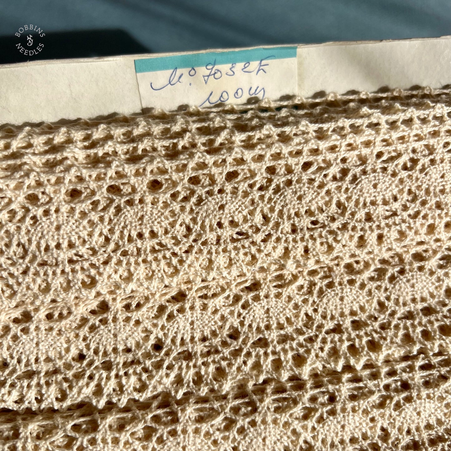 Vintage Spanish Cotton Lace Border in Bulk