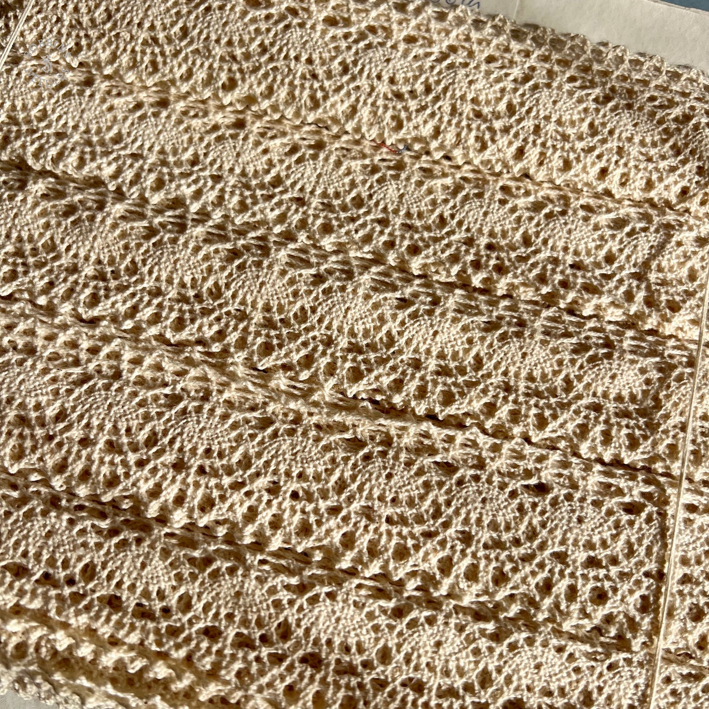 Vintage Spanish Cotton Lace Border in Bulk