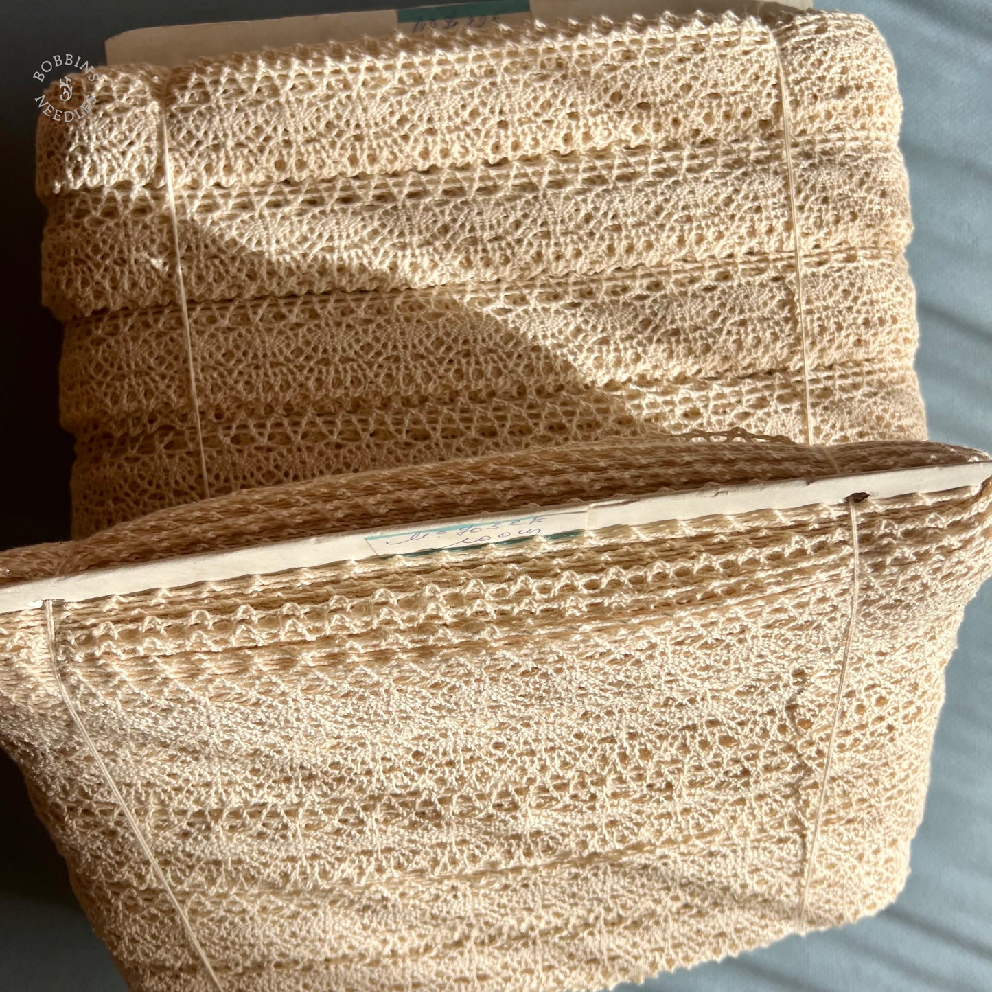 Vintage Spanish Cotton Lace Border in Bulk