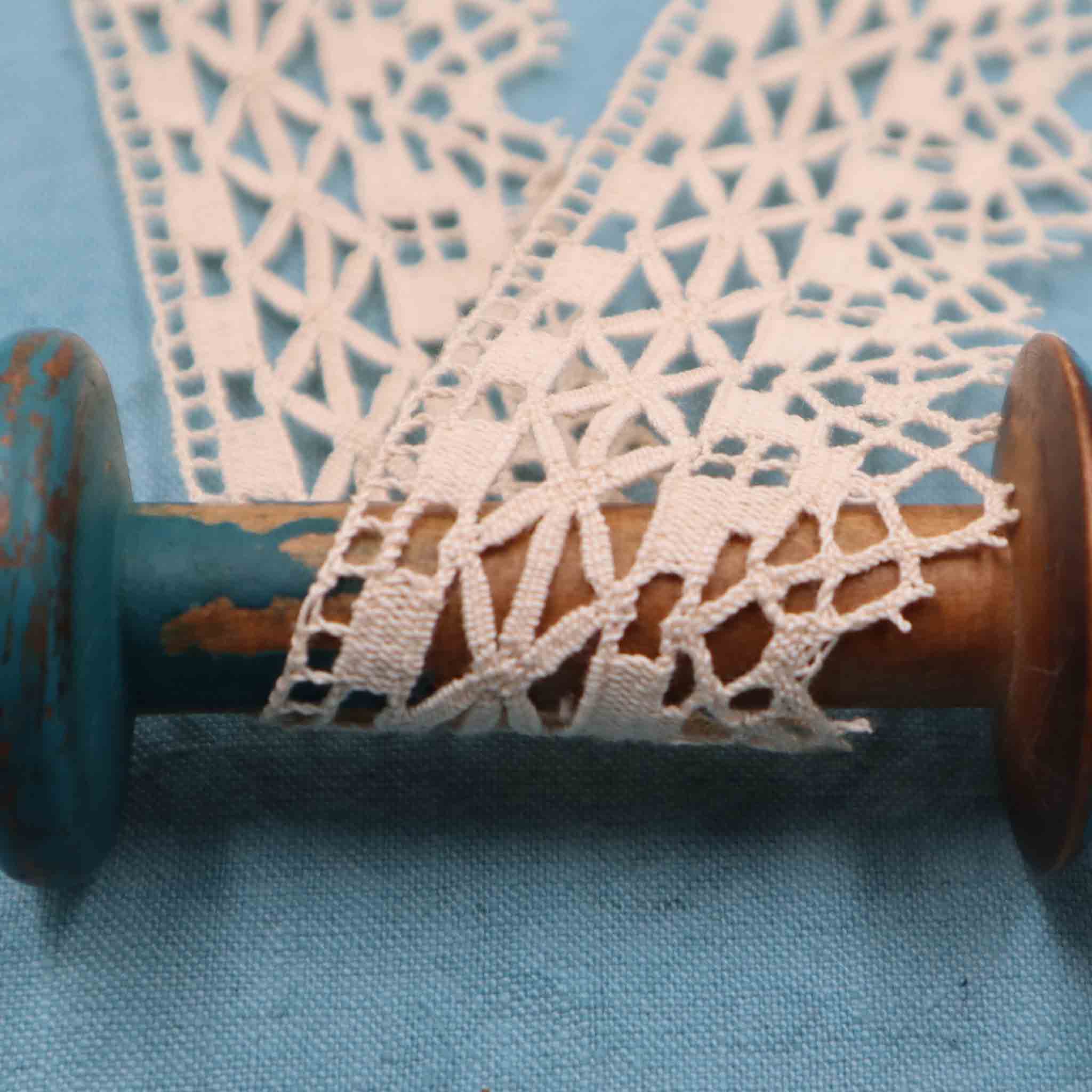 Cotton Lace Trim - Bobbins&Needles