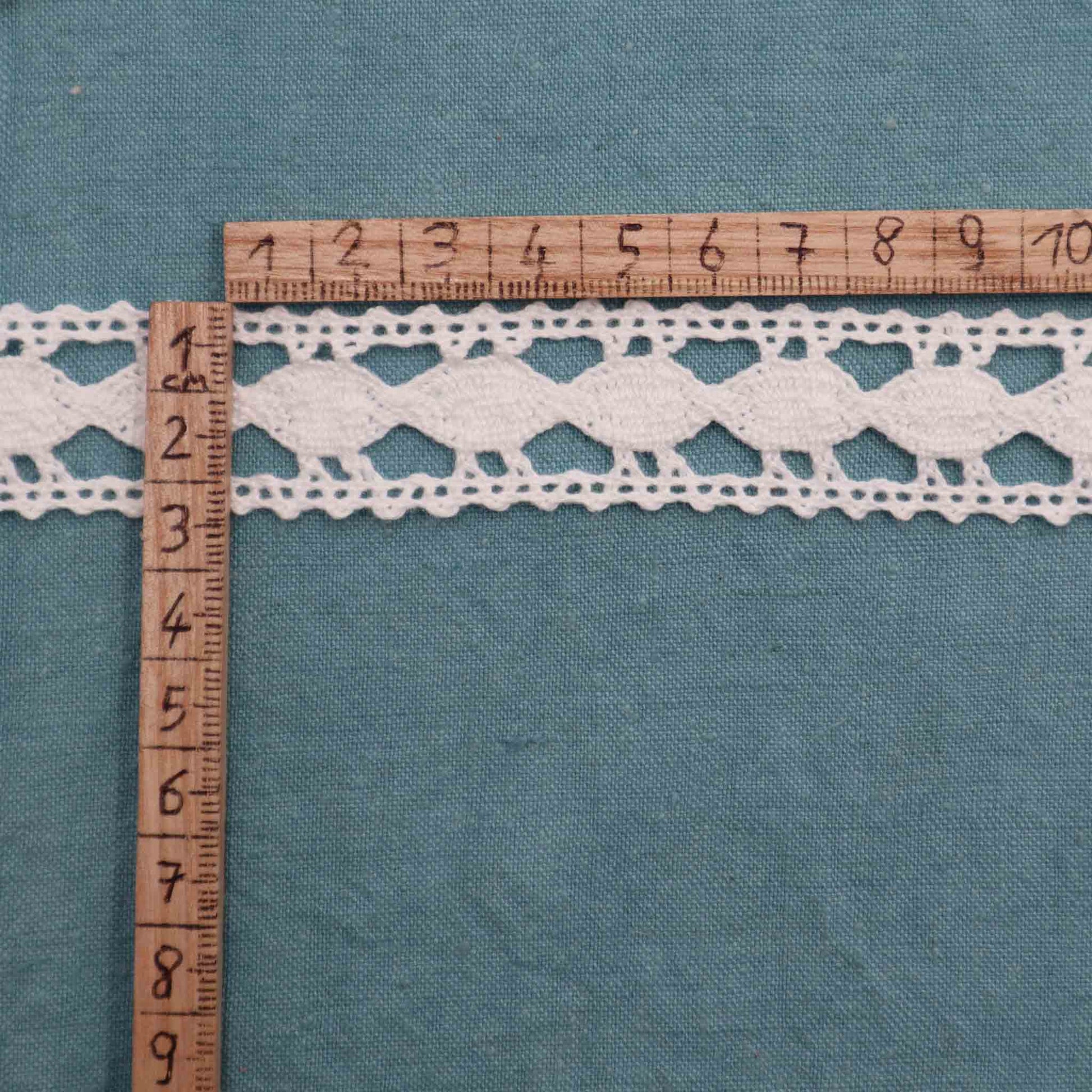 Cotton Bobbin Lace Trim - Bobbins&Needles