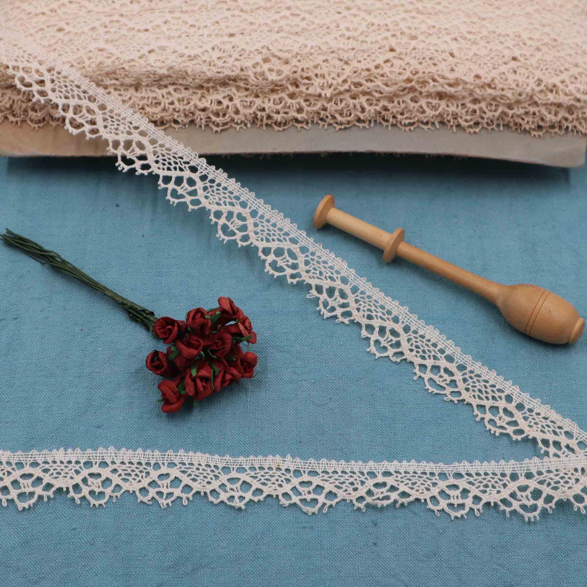 Cotton Lace Trim - Bobbins&Needles