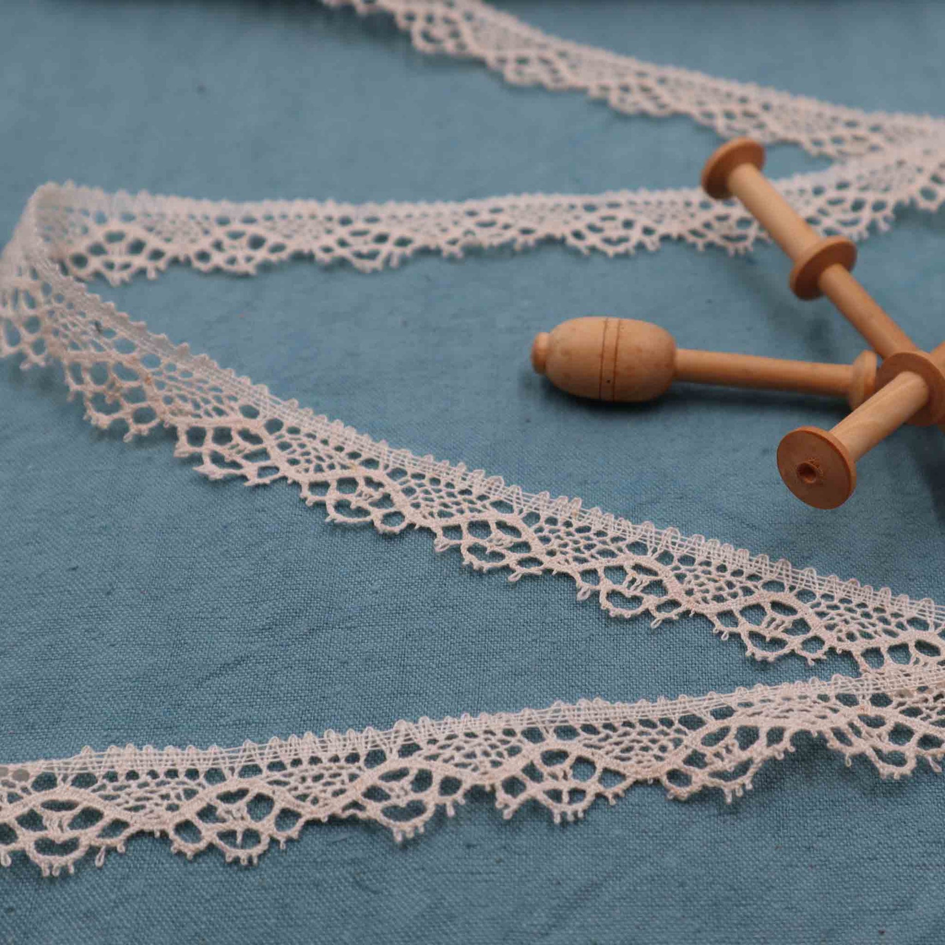 Cotton Lace Trim - Bobbins&Needles