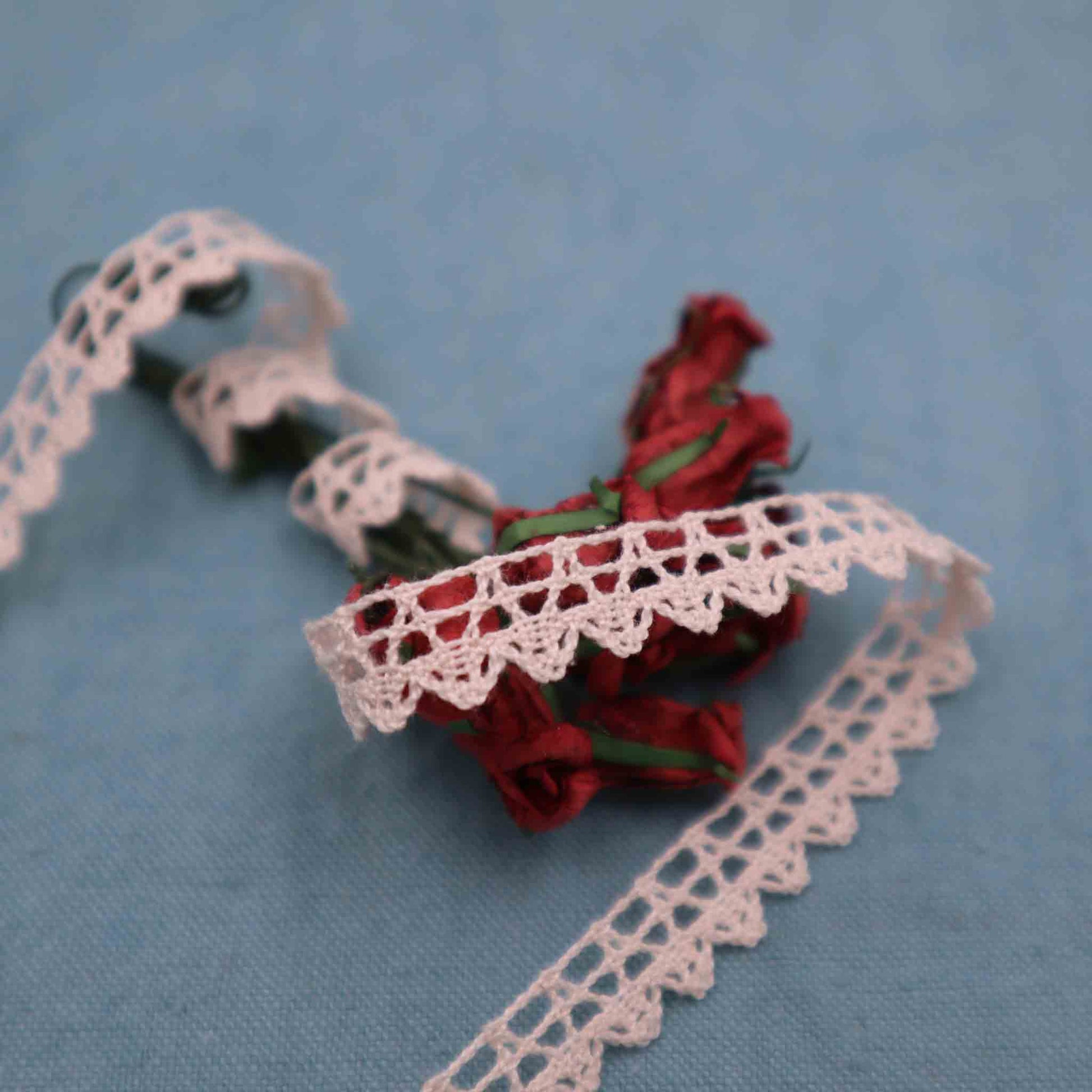 Cotton Bobbin Lace Trim - Bobbins&Needles