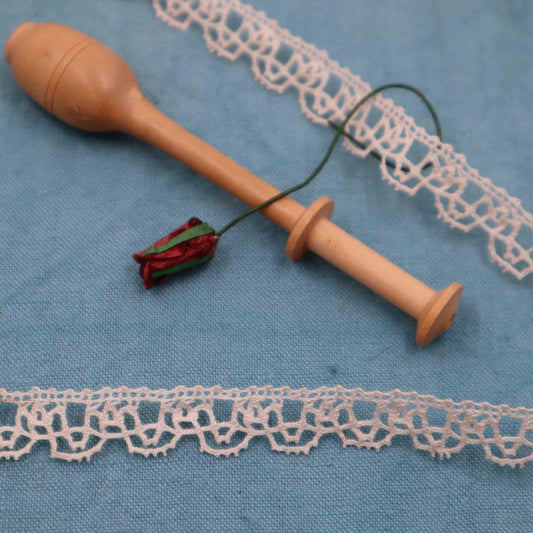 Cotton Bobbin Lace Trim - Bobbins&Needles