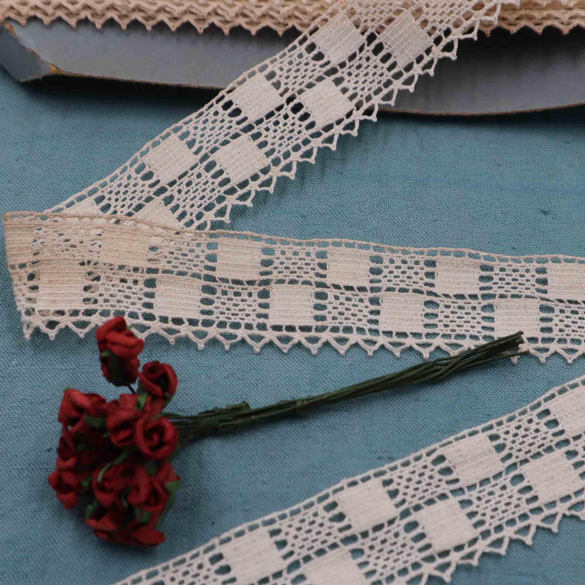 Cotton Lace Trim - Bobbins&Needles