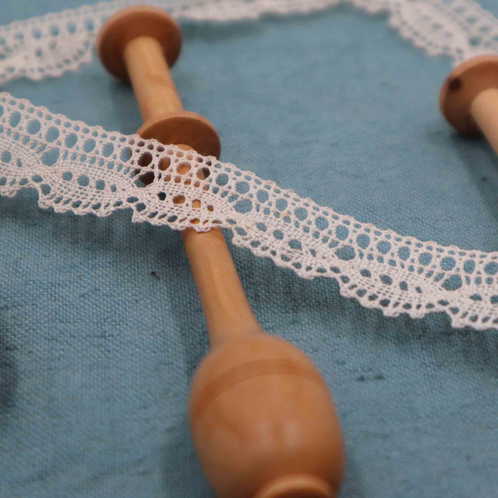 Cotton Lace Trim - Bobbins&Needles