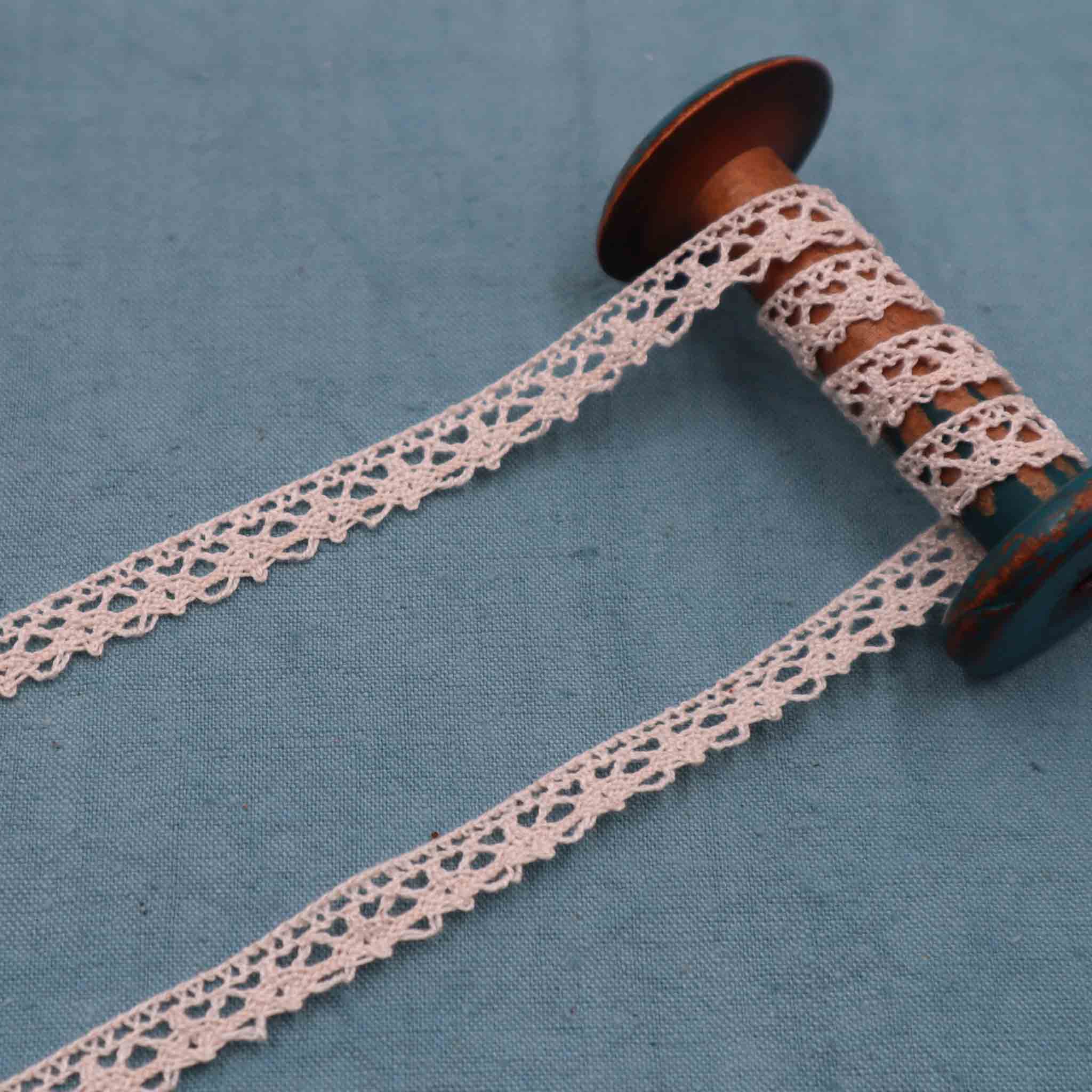 Cotton Bobbin Lace Trim - Bobbins&Needles