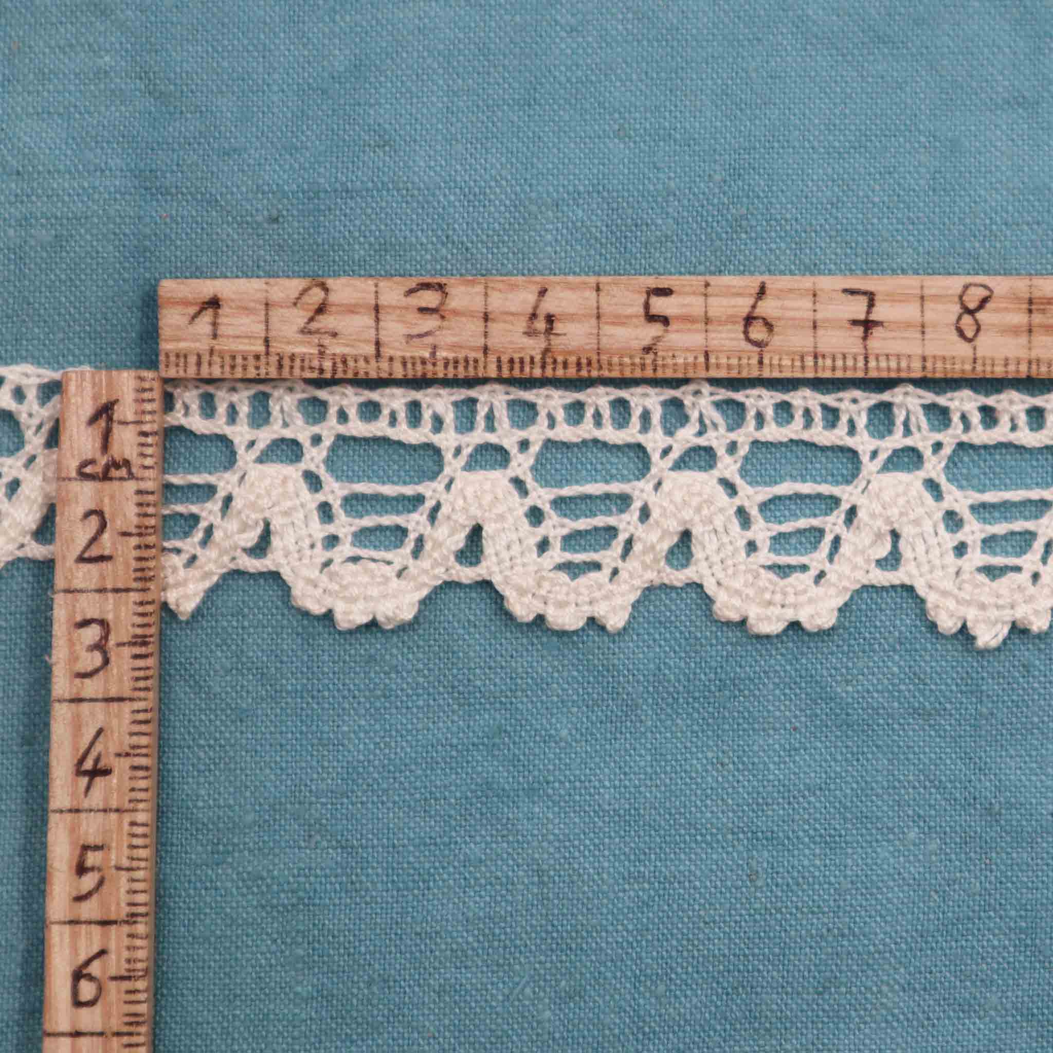 Cotton Bobbin Lace Trim - Bobbins&Needles