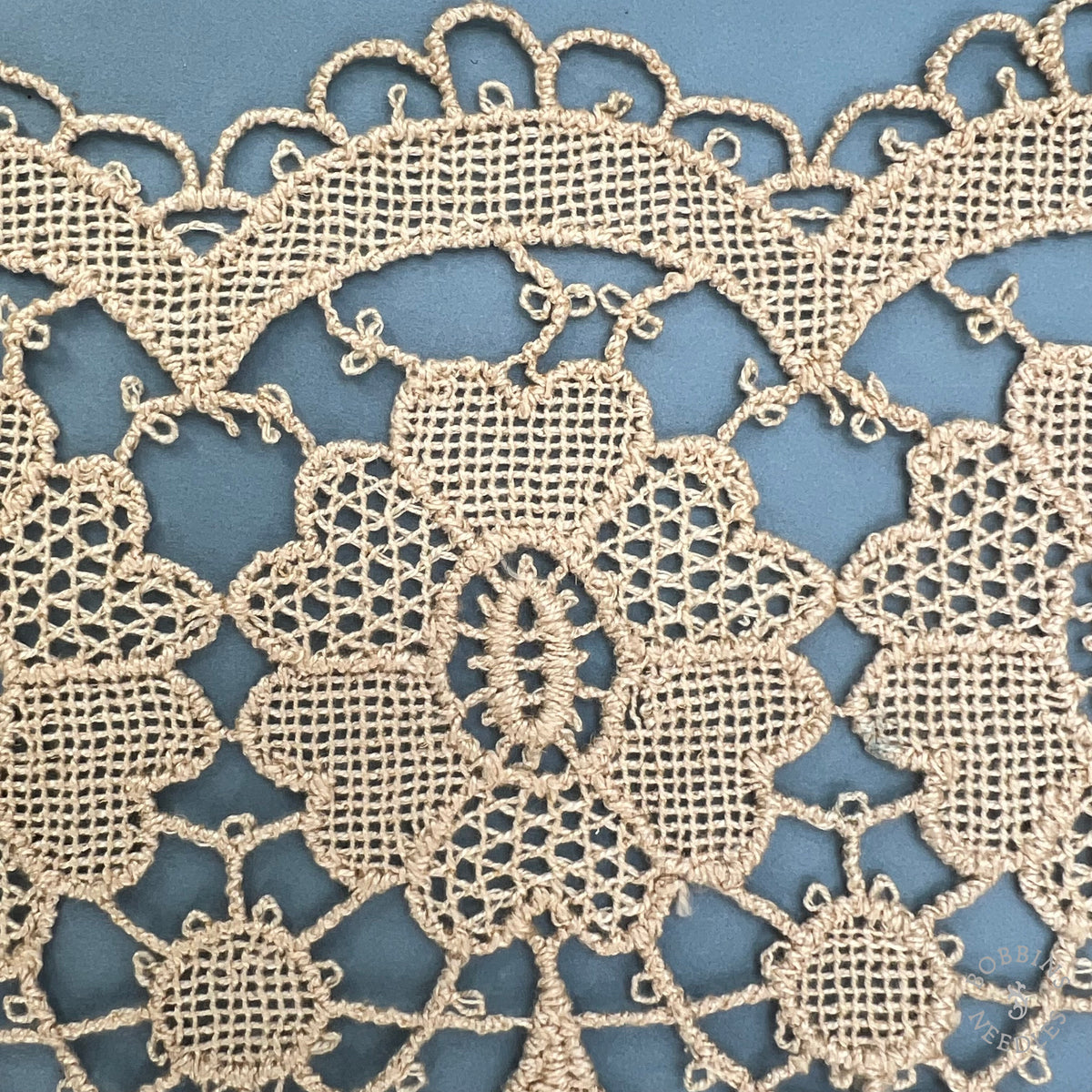 Antique Floral Guipure Wide Lace Border – By the Meter